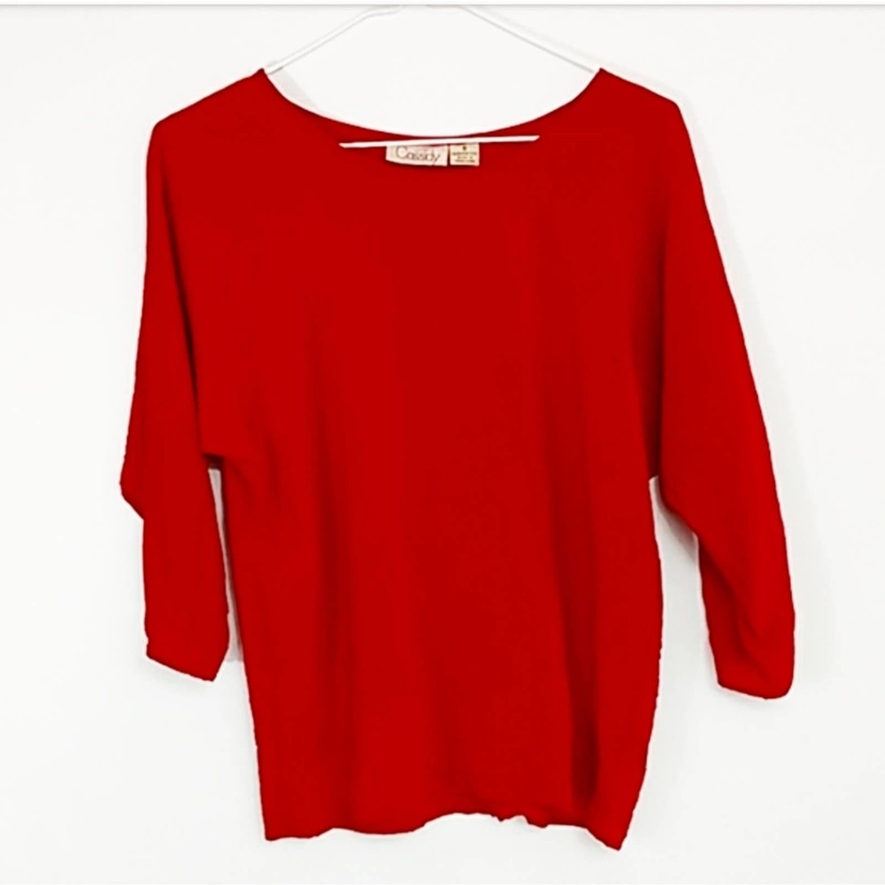 100 % pure silk vintage Cassidy blouse